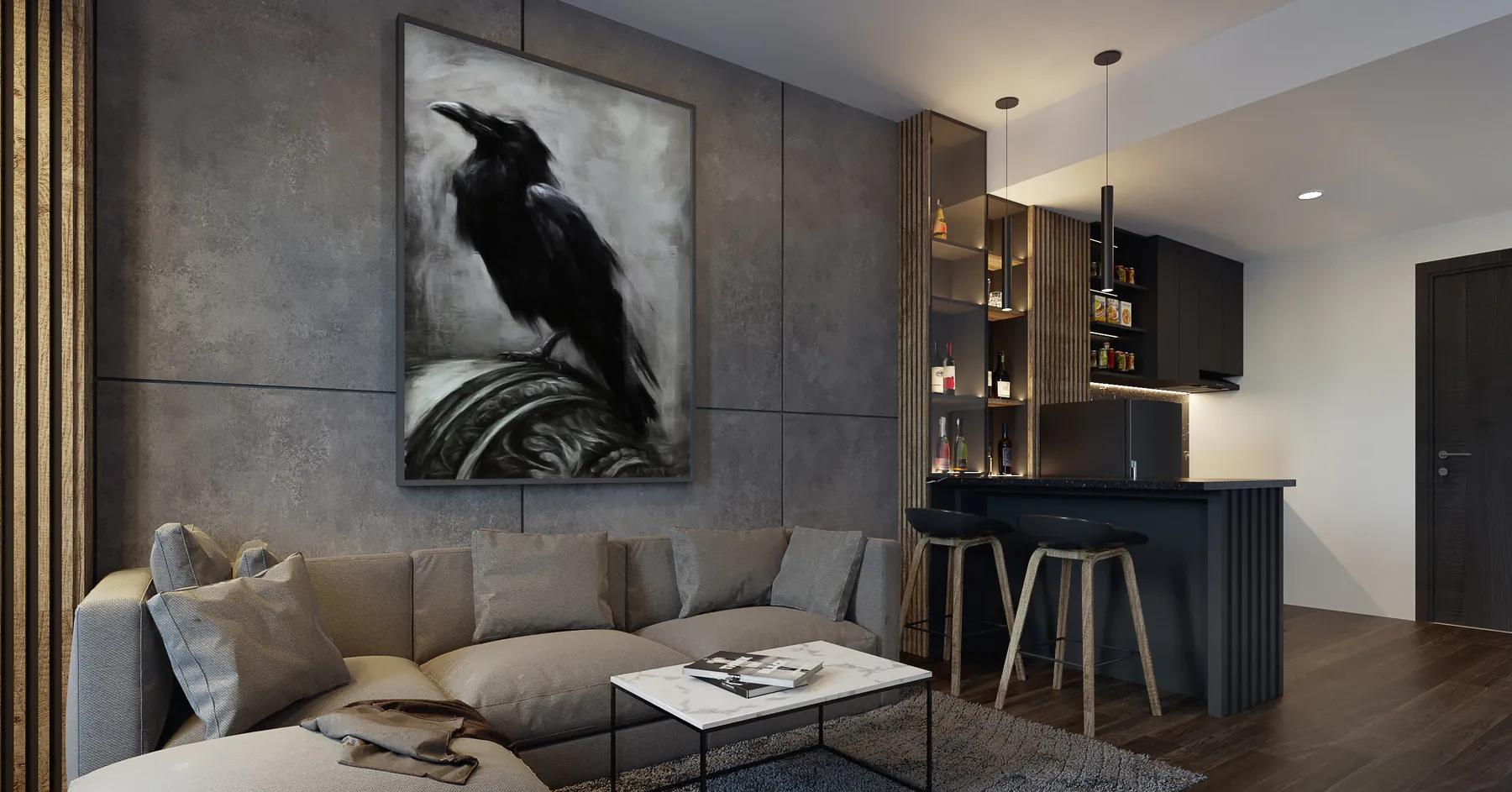 Urdays Interior portfolio image 37 showing interior design, custom build, furniture, styling, or architectural detail.